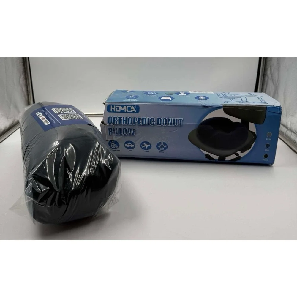 HOMCA Donut Pillow for Tailbone‎ Pain, Hemorrhoids, Memory Foam Coccyx Cushion